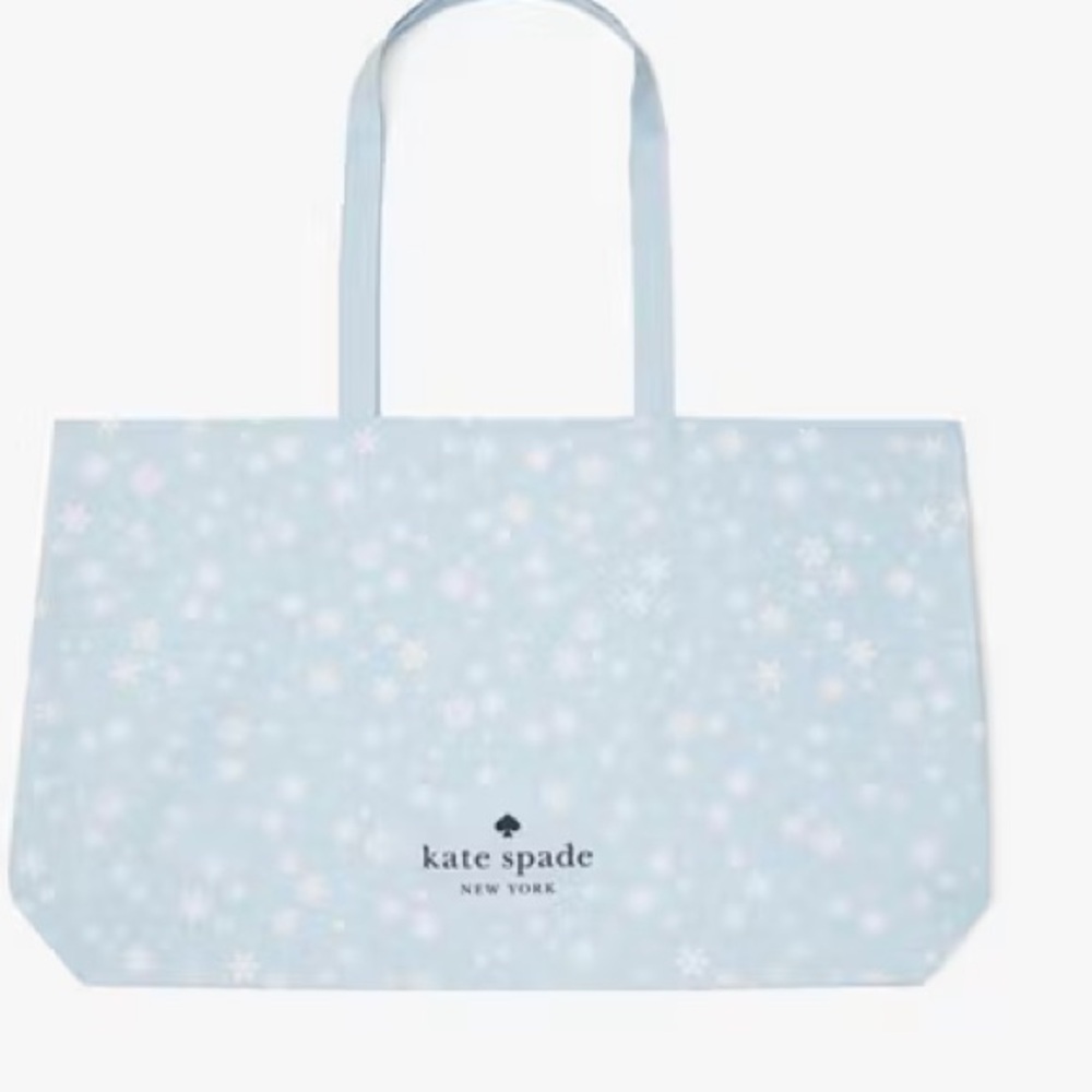 New Kate Spade Snowflake Tote